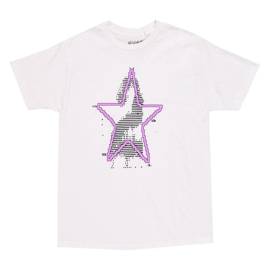 QUASI 2 STAR TEE - WHITE