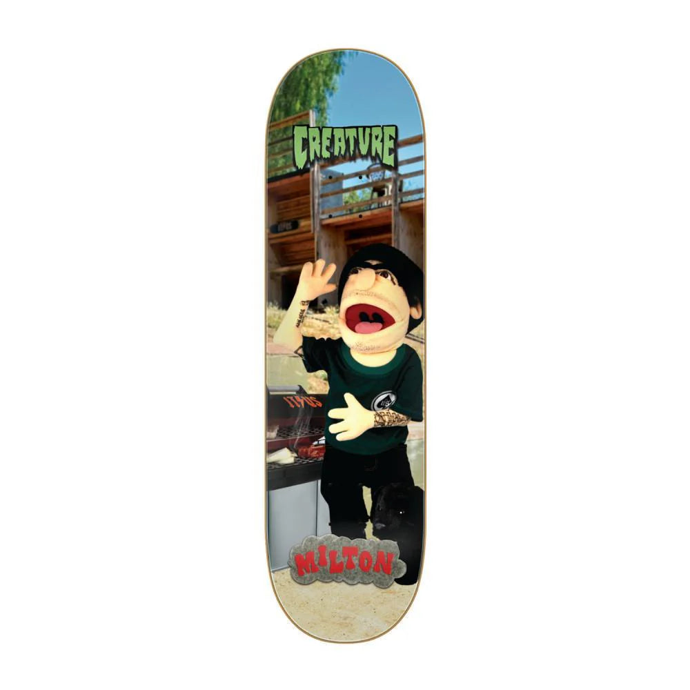 Creature Pro Skateboard Deck Martinez Fuzzy Fiend Multi 8.6"