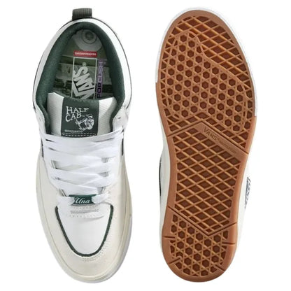 VANS - UNA SKATE HALF CAB WAFFLECUP SHOES WHITE /GUM