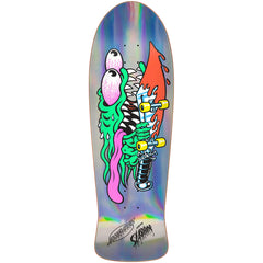 SANTA CRUZ - KEITH MEEK SLASHER 10.1 REISSUE SKATEBOARD DECK
