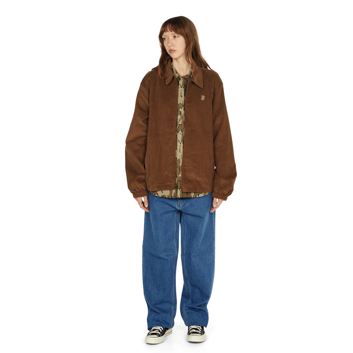 89 CORDUROY SHOP JACKET - CHOCOLATE