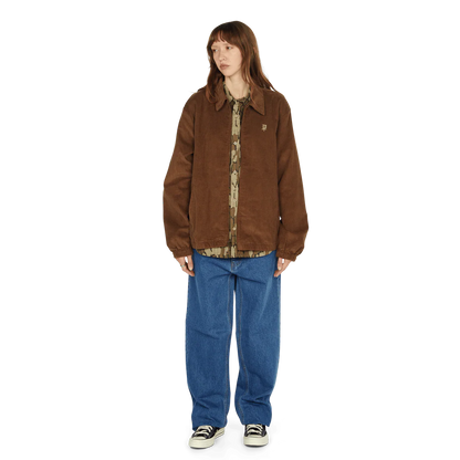 89 CORDUROY SHOP JACKET - CHOCOLATE