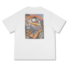 Santa Cruz Salba Hello Ad tee - White