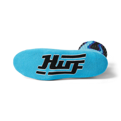 HUF EXAUST CREW SOCK - BLACK / BLUE