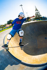 SOGGYBONES JUST COPING RAMP YOUTH TEE - ROYAL BLUE