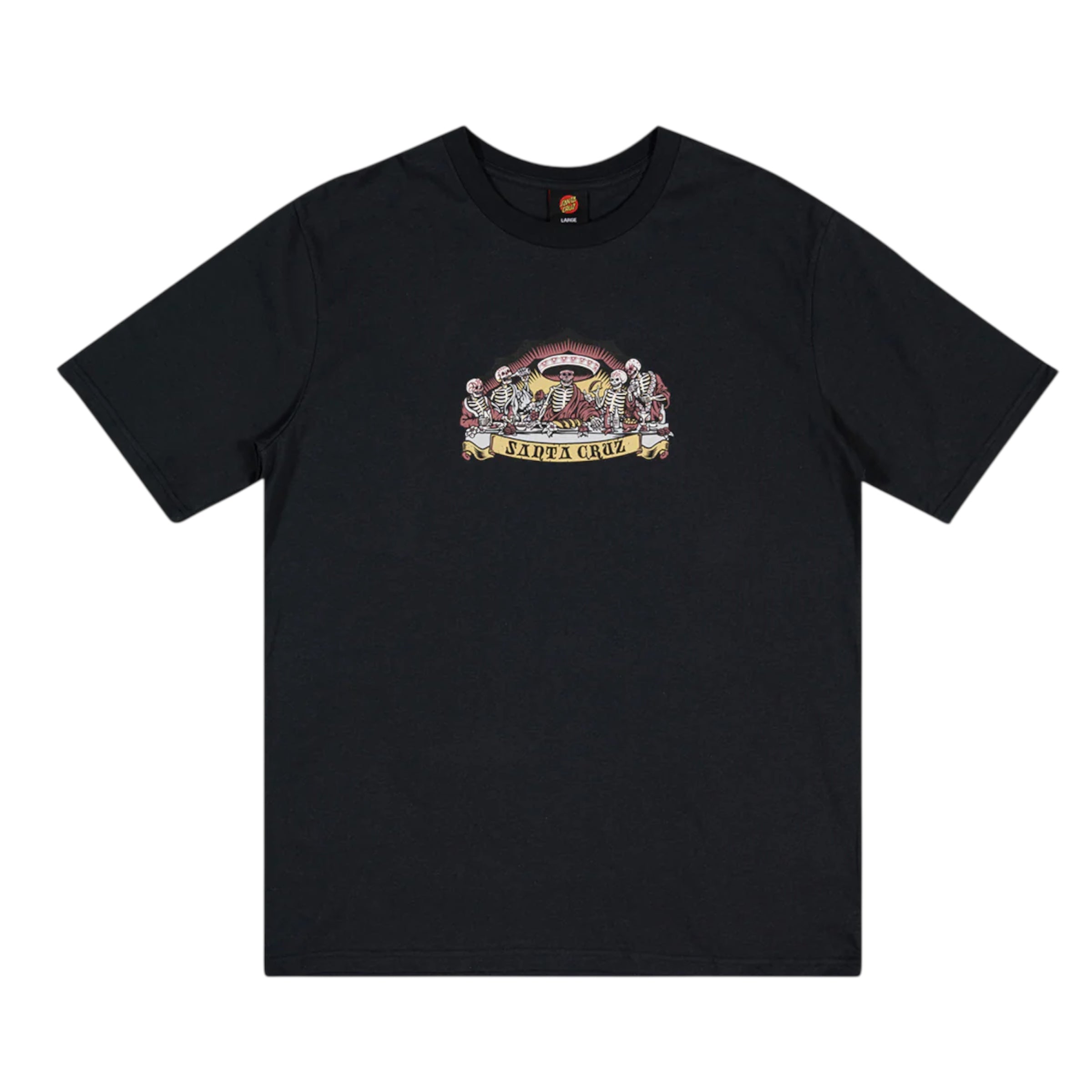 SANTA CRUZ GUZMAN DEAD DINERS TEE - BLACK