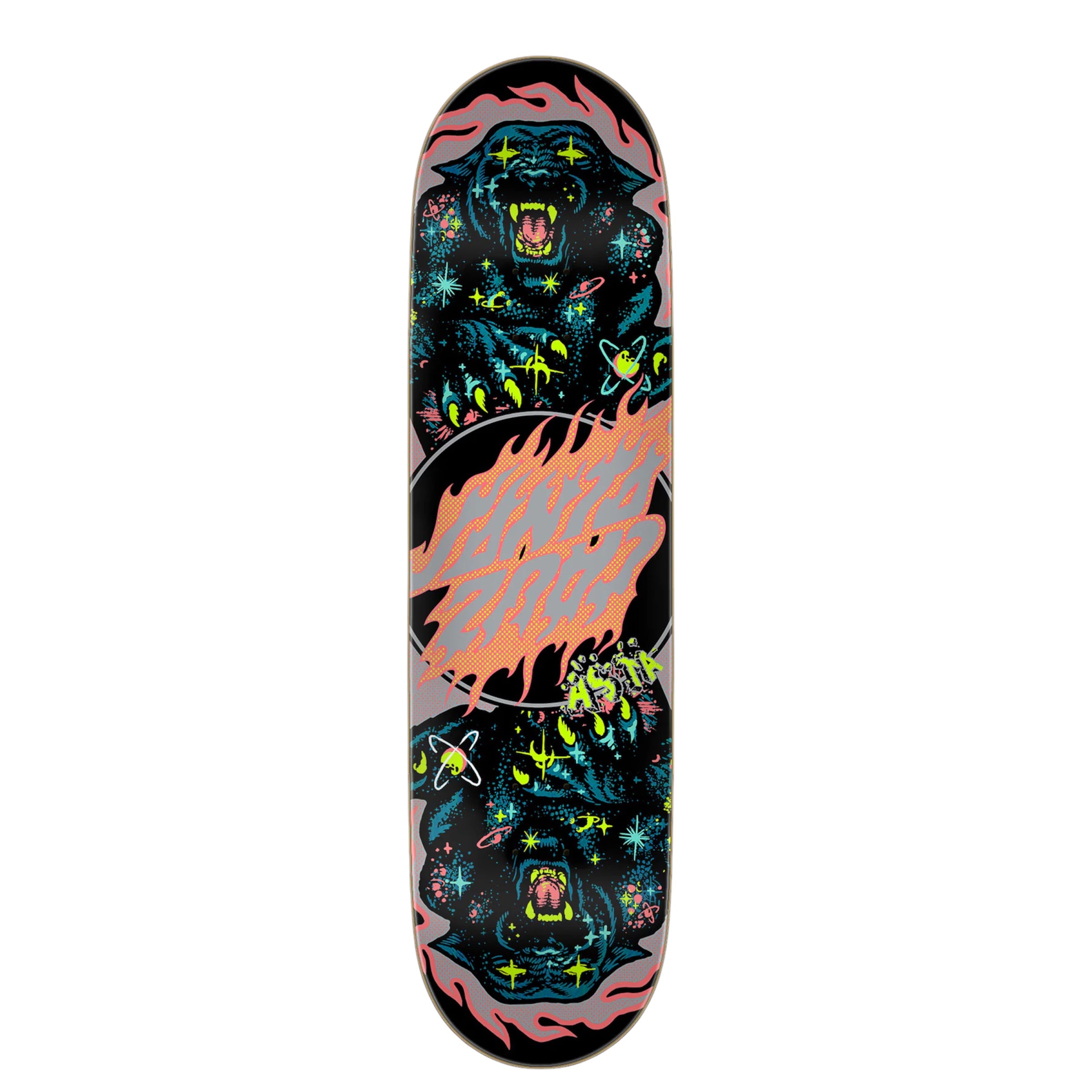 SANTA CRUZ - TOM ASTA COSMIC TWIN 8.2 SKATEBOARD DECK