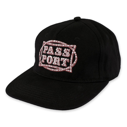 Pass~Port Stone circle workers cap - Black