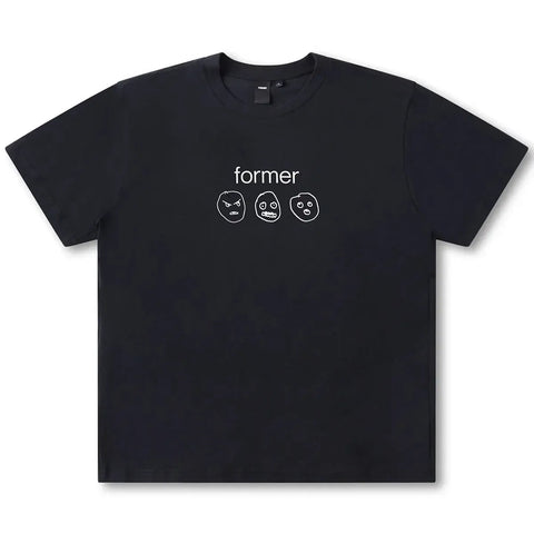 FORMER OSCILLATING T-SHIRT // BLACK
