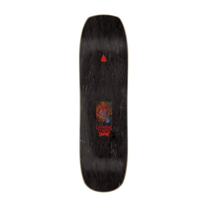 Creature Skateboard Deck Cannibal Corpse Chaos Horrific Black Red 8.75"