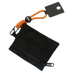 KISO Dual Zip Travel Wallet + Paracord Keychain