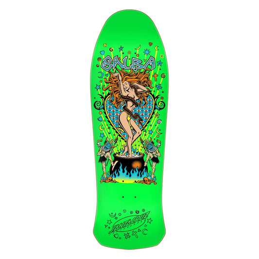 Salba Witch Doctor Reissue Santa Cruz Skateboard Deck 10.4”
