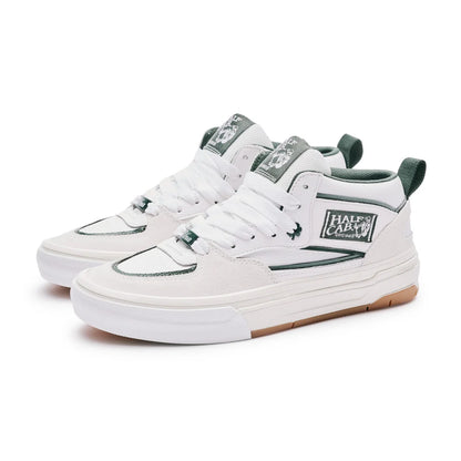 VANS - UNA SKATE HALF CAB WAFFLECUP SHOES WHITE /GUM