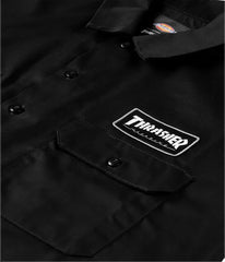 DICKIES X THRASHER SS SHIRT - BLACK