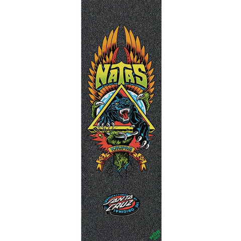 Mob X Santa Cruz Natas Panther 11 x 33 Skateboard Grip Tape Sheet