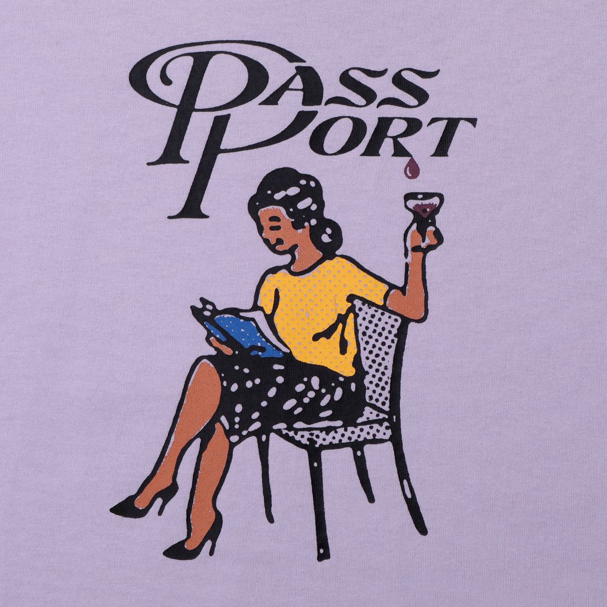 PASS~PORT MINIMAL OUTPUT TEE - LAVENDER