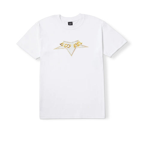 HUF Records - SS Tee - White