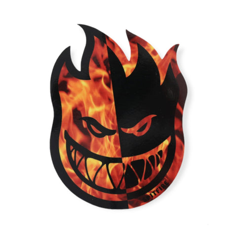 Spitfire - Two Tone Flame Sticker