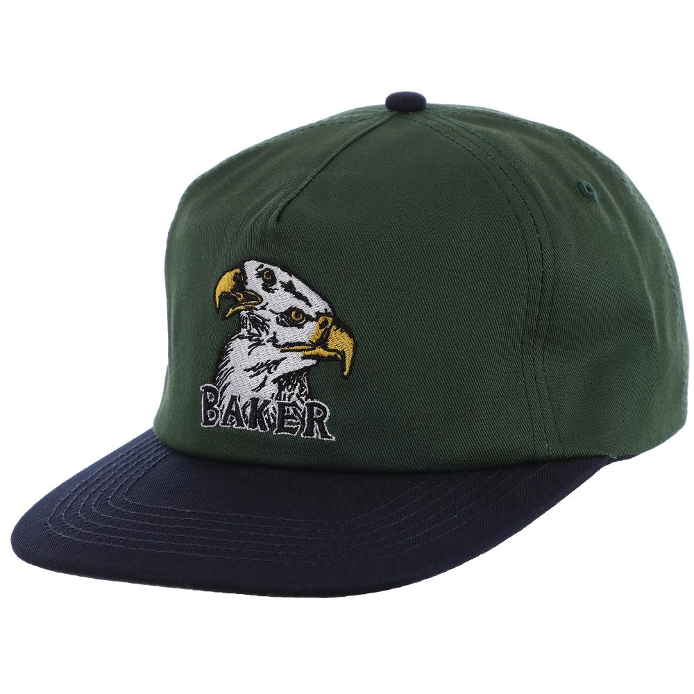 Baker Eagle Eyes Snapback - Green/Purple
