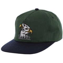 Baker Eagle Eyes Snapback - Green/Purple