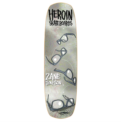 Heroin Zane Timpson Glasses  Holo Foil Skateboard Deck 9.0”