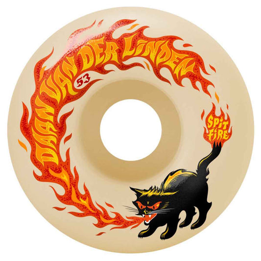 SPITFIRE - F4 DAAN PYROCAT CLASSIC 55MM 99A SKATEBOARD WHEELS
