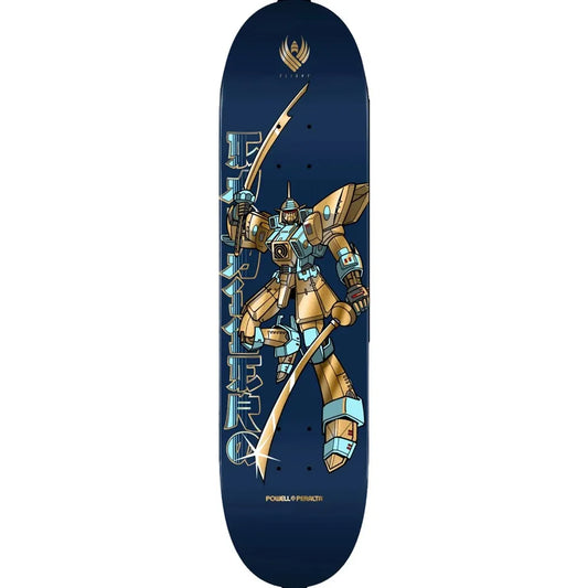 POWELL PERALTA - STEVE CABALLERO GUNDAM LIGHT BLUE 8.5” SKATEBOARD DECK
