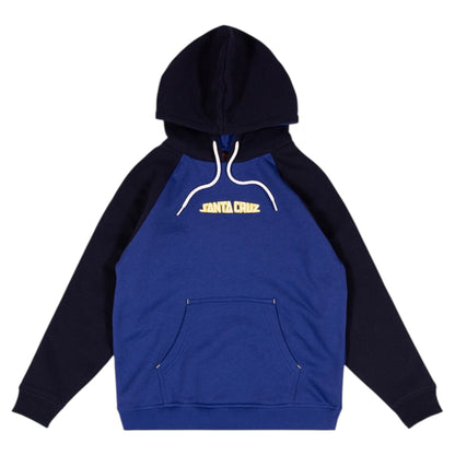 SANTA CRUZ YOUTH FISHEYE STRIP FRONT HOOD - DARK BLUE