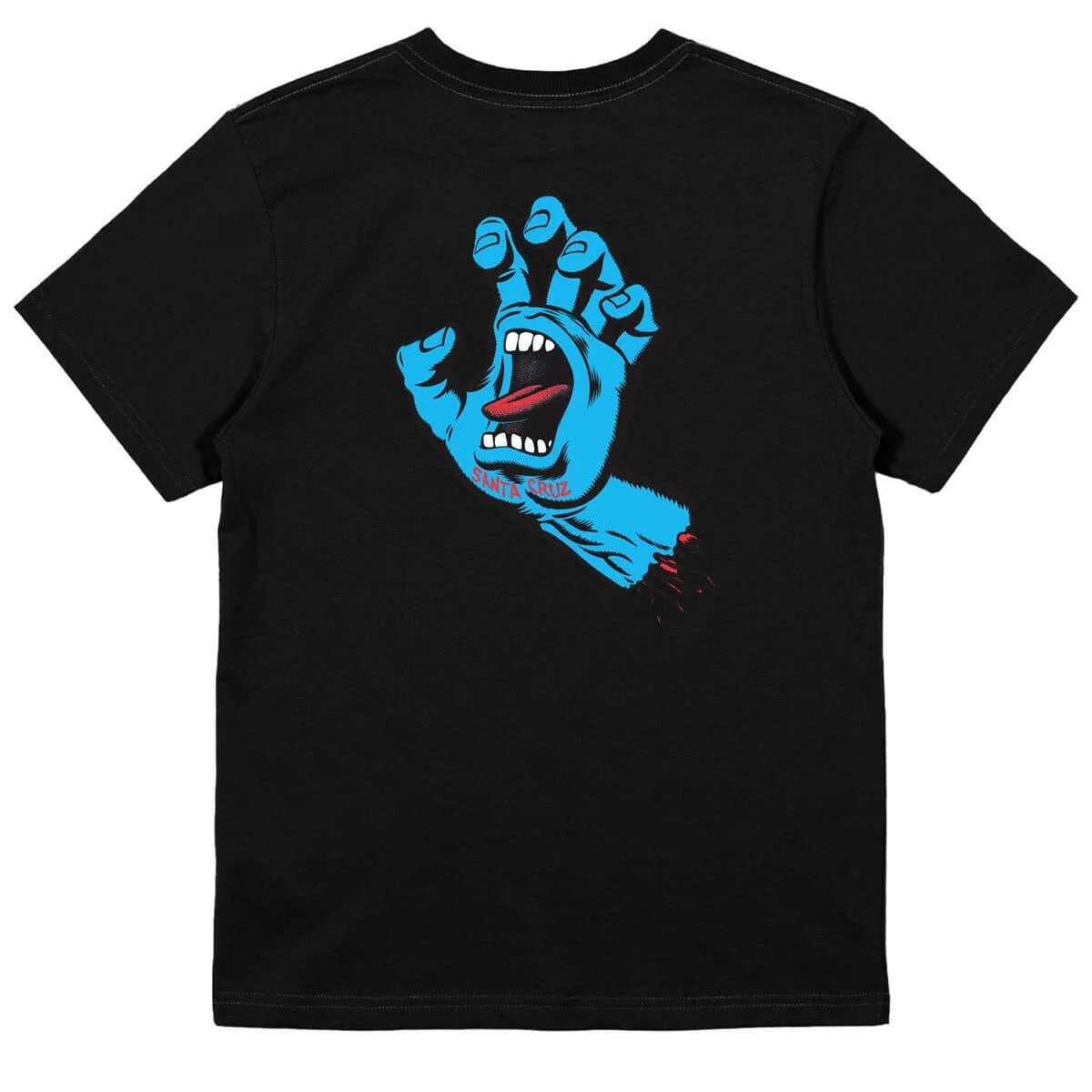 SANTA CRUZ YOUTH OPUS SCREAMING HAND TEE - BLACK