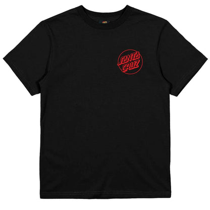 SANTA CRUZ YOUTH OPUS SCREAMING HAND TEE - BLACK