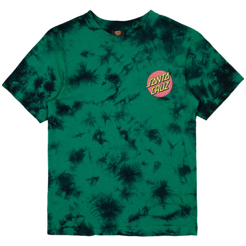 Santa Cruz Beware Dot Tie Dye Tee