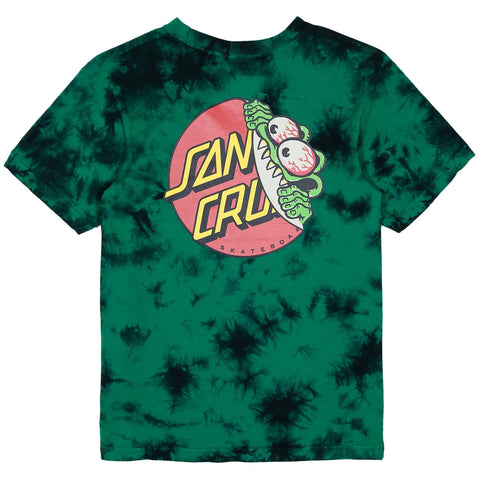 Santa Cruz Beware Dot Tie Dye Tee