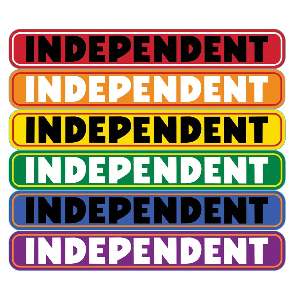Independent Bar Logo Assorted 6 Inch Sticker