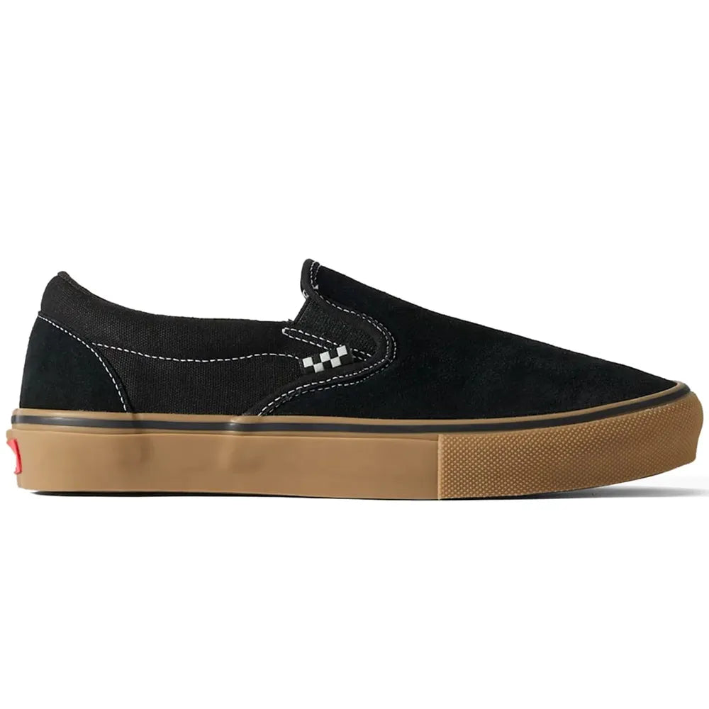 Vans Skate Slip On Black Gum White