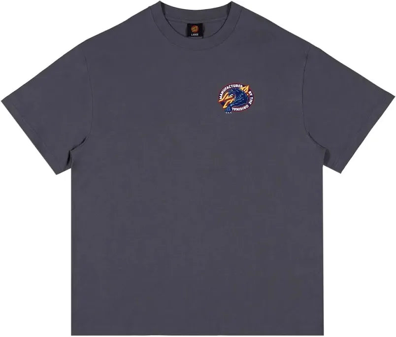 Santa Cruz Natas SC Panther Dark Grey Box Fit T-Shirt