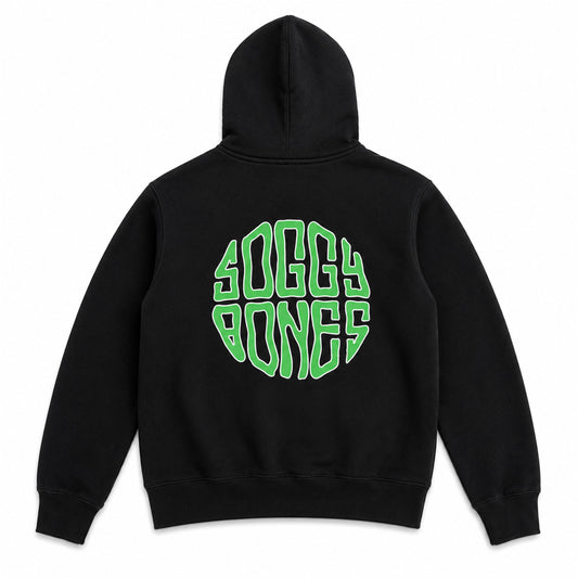Soggy Bones YOUTH OG Hood – Black / Boston Green