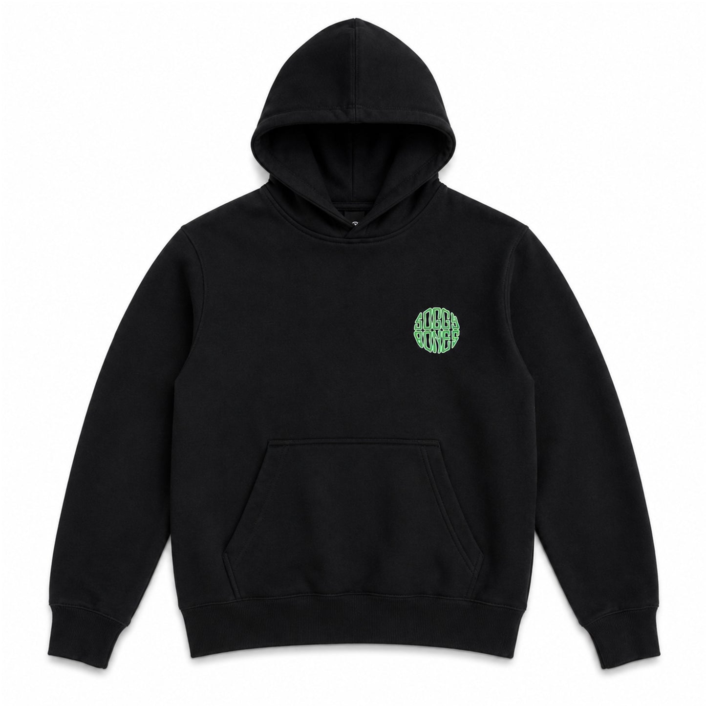 Soggy Bones YOUTH OG Hood – Black / Boston Green