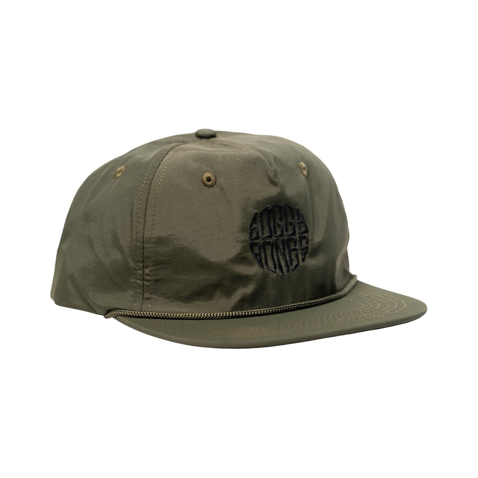 Soggybones Roped Nylon Classic cap , Army / Black