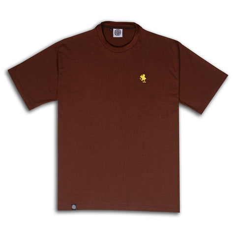 SOGGYBONES SILHOUETTE TEE - BROWN