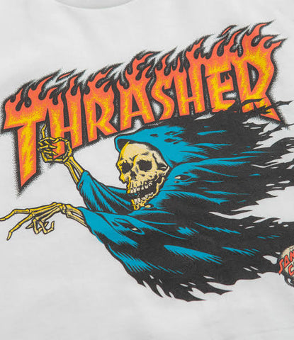 Thrasher Obrien reaper tee - White