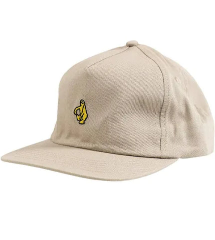 KROOKED SHMOO SNAP BACK - NATURAL / GOLD