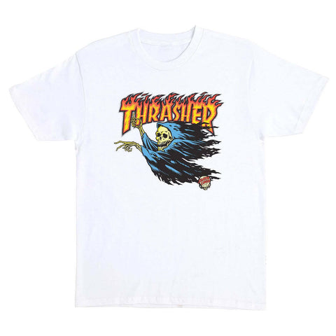 Thrasher Obrien reaper tee - White