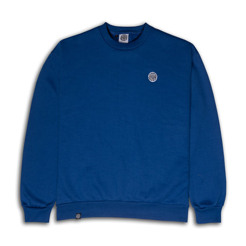 SOGGYBONES OG BUTTON CREWNECK - ROYAL BLUE