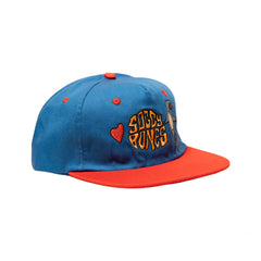 Soggybones Pool Fool 5 panel unstructured cap , Blue / Red