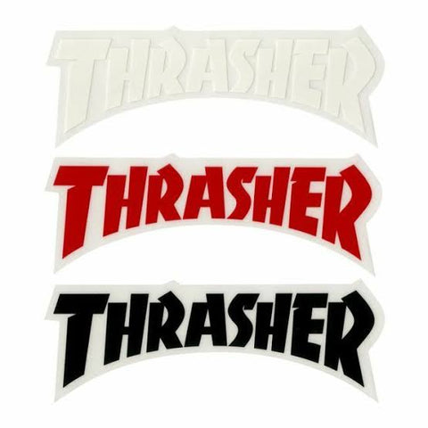 THRASHER - logo due cut sticker