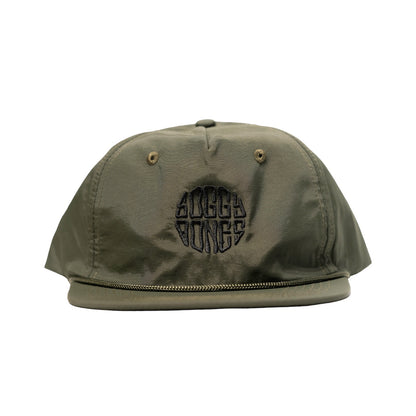 Soggybones Roped Nylon Classic cap , Army / Black
