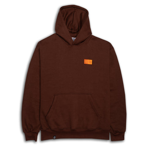 SOGGYBONES LETTERS HOOD - BROWN