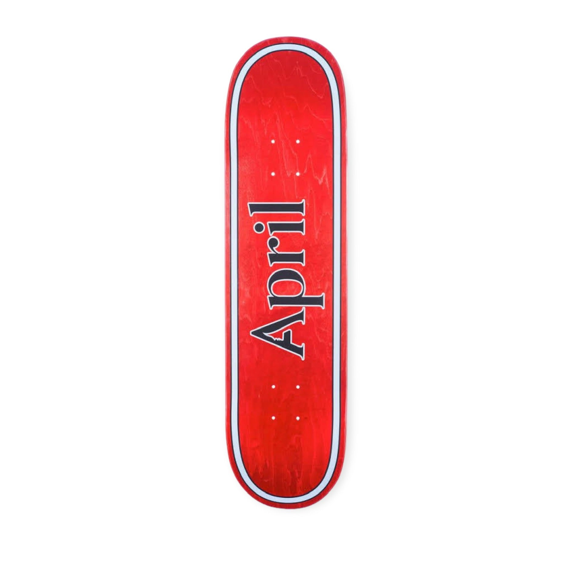 April Red OG Logo - 8.125” Deck