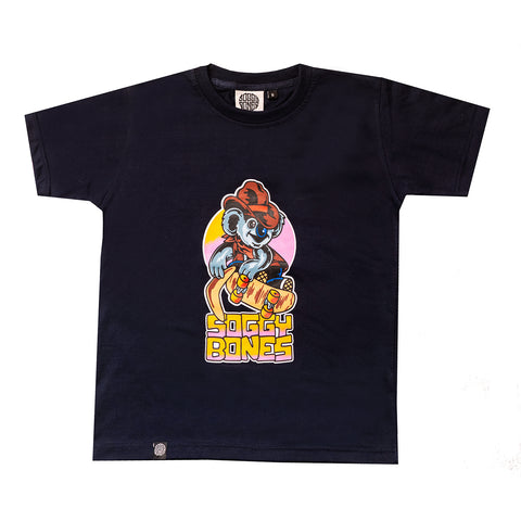 Soggybones Lien Koala Youth Tee - Navy