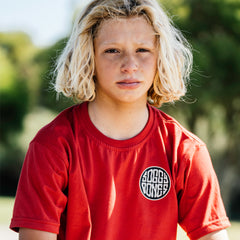 Soggybones OG Logo Youth Tee - Red/White